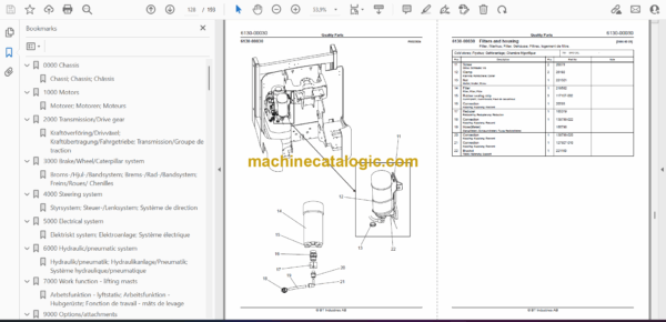 BT SPE125L Electric Stacker Quality Parts Manual - Image 4