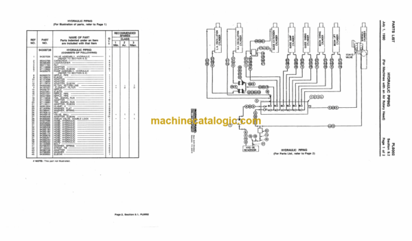 Ingersoll Rand CM341 Crawler Drilling Machine Parts Manual - Image 3