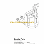 BT W18, W20, W20N Electric Pallet Truck Quality Parts Manual