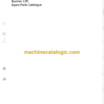 Atlas Copco L2D Boomer Parts Manual