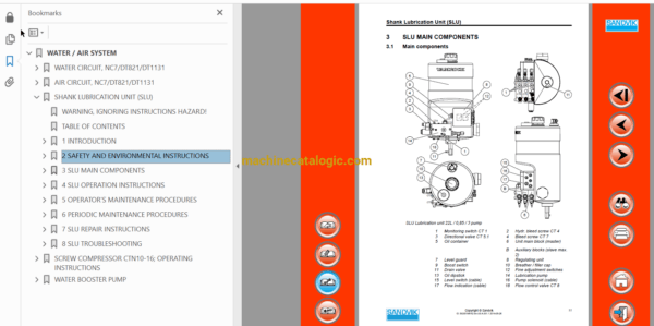 Sandvik DD321-40 Drilling Rig Full Documents (Service, Operator, Maintenance Manual and Parts Catalog) [118D52848] - Image 2