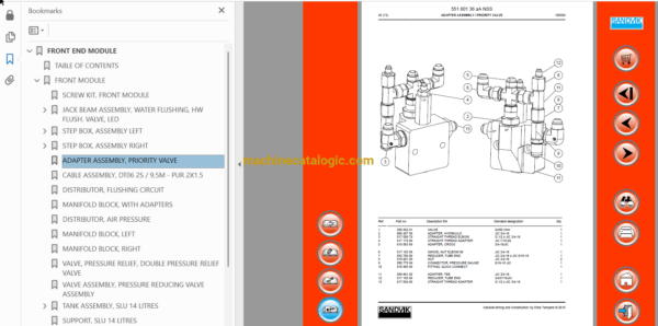 Sandvik DD321-40 Drilling Rig Full Documents (Service, Operator, Maintenance Manual and Parts Catalog) [118D52848] - Image 4