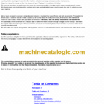 Volvo L330D Wheel Loader Operators Manual