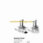 BT SPE140S, SWE140S Pedestrian Stacker Quality Parts Manual