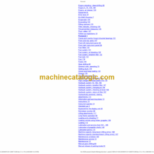 Volvo L330D Wheel Loader Operators Manual