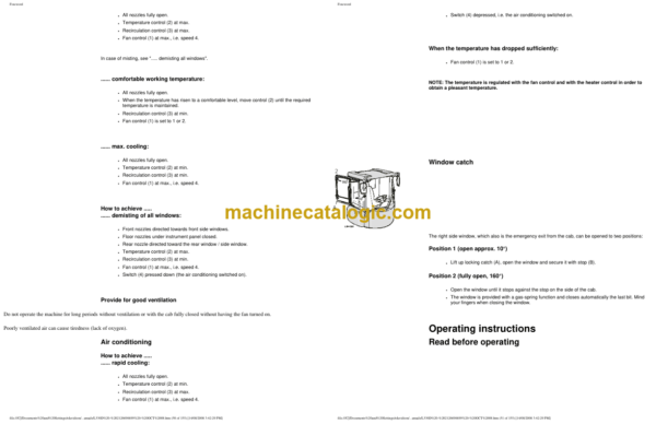 Volvo L330D Wheel Loader Operators Manual - Image 3