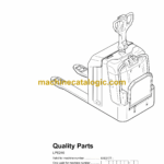 BT LPE240 Electric Pallet Truck Quality Parts Manual