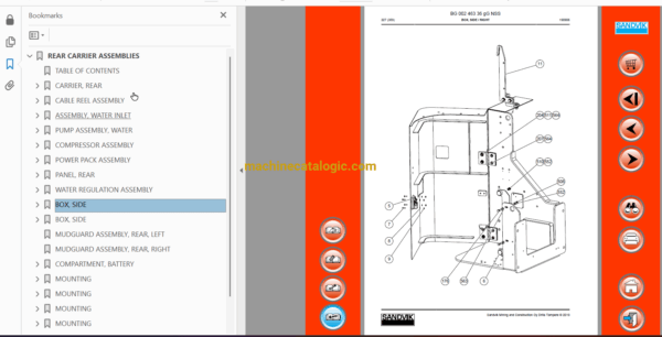 Sandvik DD422iE Drilling Rig Full Documents (Service, Operator, Maintenance Manual and Parts Catalog) [119D57312] - Image 3