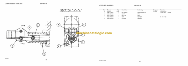Atlas Copco 281 Boomer Parts Manual - Image 3