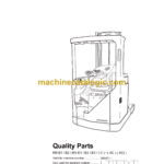 BT RR B1, B2, B3, E1, E2, E3-CAC-ACi Reach Truck Quality Parts Manual