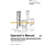 BT RRE140, RRE140C, RRE140E, RRE140CC, RRE140ECC, RRE160, RRE160C, RRE160E, RRE160CC, RRE160ECC, RRE180, RRE180C, RRE180E, RRE180CC, RRE180ECC, RRE200, RRE200C, RRE200E, RRE200CC, RRE200ECC, RRE250, RRE250C, RRE250E, RRE250CC, RRE250ECC Operators Manual