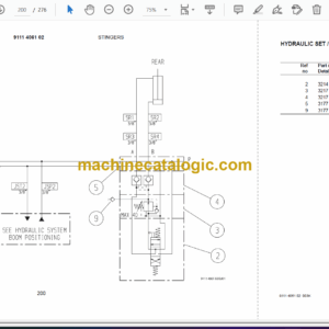 Atlas Copco BMR 282 to Simba1257 Component Set Parts Manual