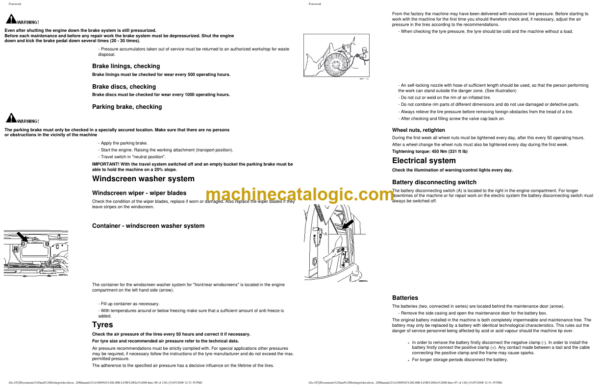 Volvo L40B, L45B Compact Wheel Loader Operators Manual - Image 3