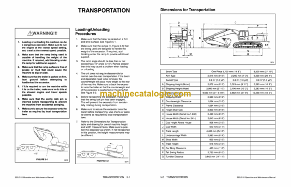 Daewoo Solar 220LC-3 Excavator Operation and Maintenance Manual (Serial Number 0001 thru 1038) - Image 3