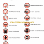 Sandvik DT820 Drill Rig Parts Manual (110D17674-1)