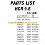 Furukawa HCR9S Series Drill Rig Parts Manual
