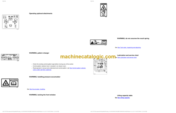 Volvo EC55B Excavator Operators Manual - Image 2