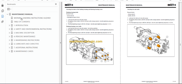 Sandvik DD321-40C Drilling Rig Full Documents (Service, Operator, Maintenance Manual and Parts Catalog) [112D19905] - Image 4