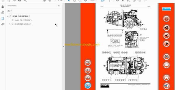 Sandvik DD321-40C Drilling Rig Full Documents (Service, Operator, Maintenance Manual and Parts Catalog) [112D19905] - Image 3