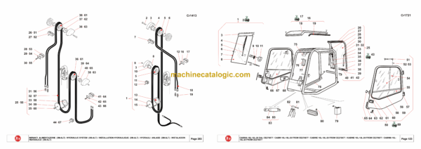 BT C3E120, C3E160, C3E150, C3E160L, C3E180, C3E180L, C3E200 Electric Counterbalance Forklift Cargo Parts Manual - Image 3