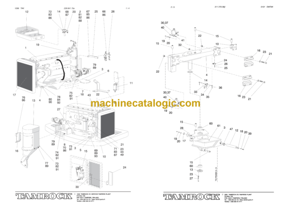 Sandvik Ranger 600 Drill Rig Parts Manual (101T2344-1) - Image 3