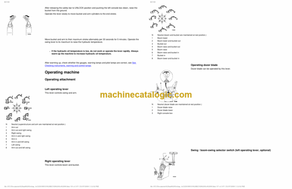 Volvo EC55B Excavator Operators Manual - Image 4