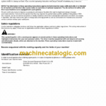 Volvo L20B, L25B Compact Wheel Loader Operators Manual