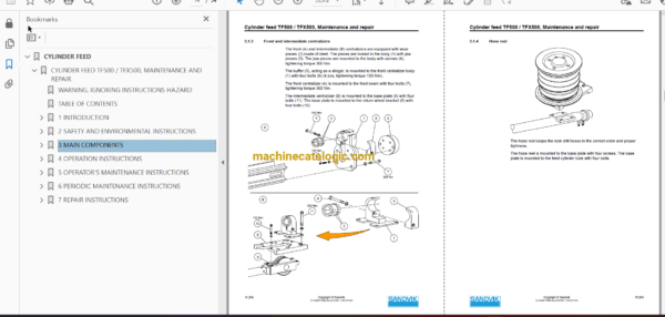 Sandvik DD321-40C Drilling Rig Full Documents (Service, Operator, Maintenance Manual and Parts Catalog) [119D52503] - Image 2