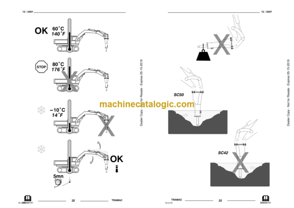 Doosan Tramac SC-42, SC-50 Operation and Maintenance Manual (OM-86656741) - Image 2