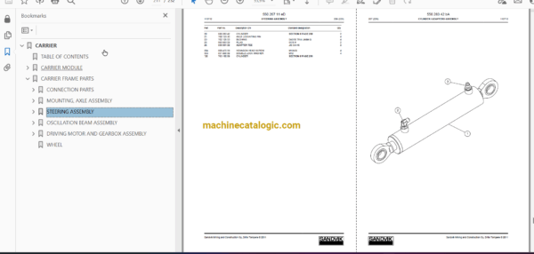 Sandvik DD320-40 Drilling Rig Full Documents (Service, Operator, Maintenance Manual and Parts Catalog) [111D18907] - Image 4