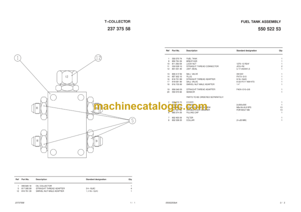 Sandvik Ranger 680RP Drill Rig Parts Manual (107T11684-1) - Image 3