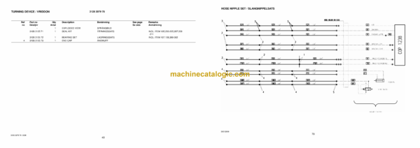 Atlas Copco 4B But Boom Kit Parts Manual - Image 3