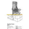 BT RWE120 Pedestrian Pallet Truck Quality Parts Manual