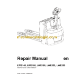 BT LWE140, LWE160, LWE180, LWE200, LWE250 Electric Pallet Truck Repair Manual