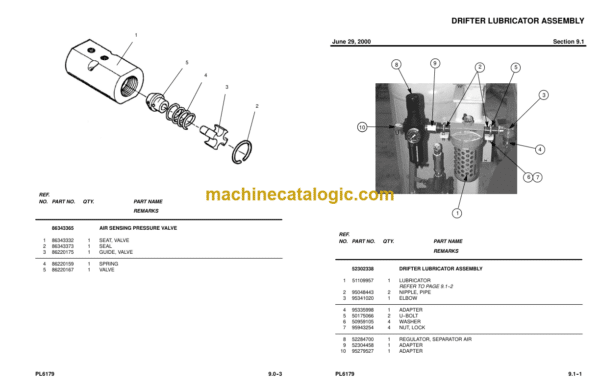 Ingersoll Rand ECM680, CM682 Hydraulic Crawler Drill Parts Manual (56049 and Up) - Image 2