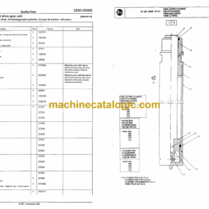 BT RWE120 Pedestrian Pallet Truck Quality Parts Manual