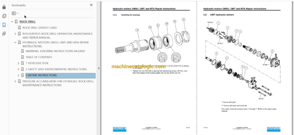 Sandvik DD321-40C Drilling Rig Full Documents (Service, Operator, Maintenance Manual and Parts Catalog) [119D61177] - Image 3