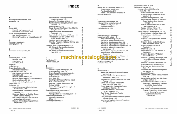 Doosan Solar 330-3 Excavator Operation and Maintenance Manual (Serial Number 0004 and Up) - Image 3