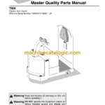 BT TMX Reach Truck Quality Parts Manual