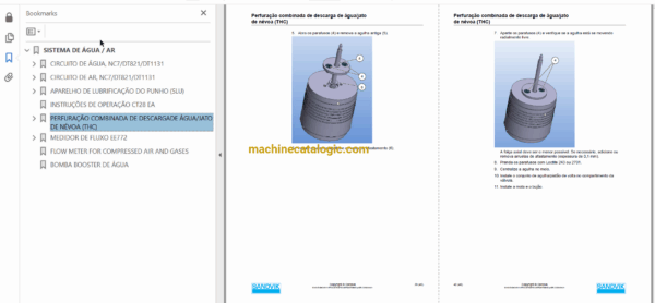 Sandvik DD321-40C Drilling Rig Full Documents (Service, Operator, Maintenance Manual and Parts Catalog) [120D64993-1] - Image 3