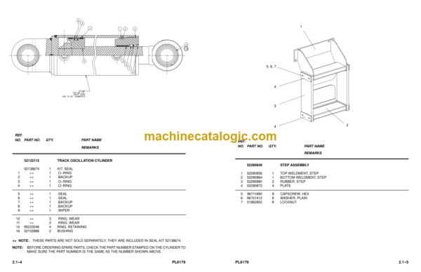 Ingersoll Rand ECM680, CM682 Hydraulic Crawler Drill Parts Manual (56049 and Up) - Image 3