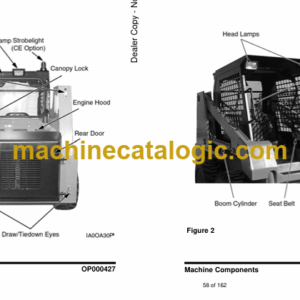 Doosan 430, 450 Series Skid Steer Loader Operation and Maintenance Manual (Serial Number 5001 and up)