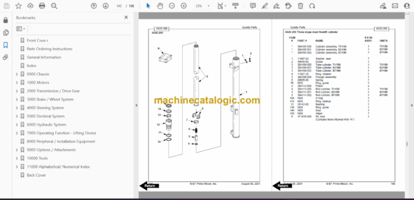 BT WRX30 Reach Truck Operator and Parts Manual - Image 2