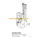 BT RRE160, RRE160C, RRE160E, RRE160EC Reach Truck Quality Parts Manual