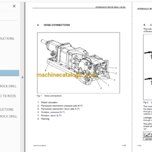 Sandvik DD420-40 Drilling Rig Full Documents (Service, Operator, Maintenance Manual and Parts Catalog) [109D16023]