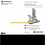 BT RS50BTH Forklift Operator and Parts Manual