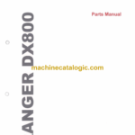 Sandvik Ranger DX800 Drill Rig Parts Manual (50378-2017)