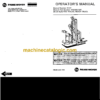 BT SN20, SN30, SN40 Electric Stacker Maintenance, Operator and Parts Manual