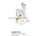 BT RRE140, RRE140C, RRE140E, RRE140EC Reach Truck Quality Parts Manual