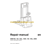 BT SWE100, SWE120, SWE120L, SWE120S, SWE140, SWE140L, SWE200D Electric Stacker Repair Manual
